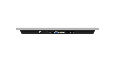 23.0" ProFlat Touch Monitor,P-CAP,250 nits,VGA/DVI/HDMI/DP, Black